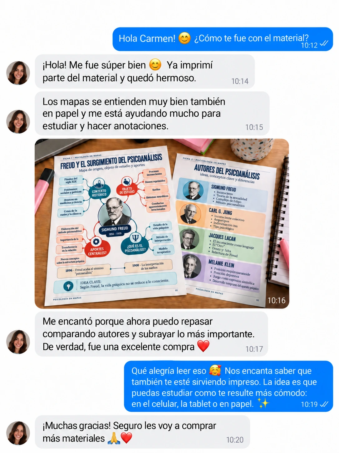 Testimonio de alumna